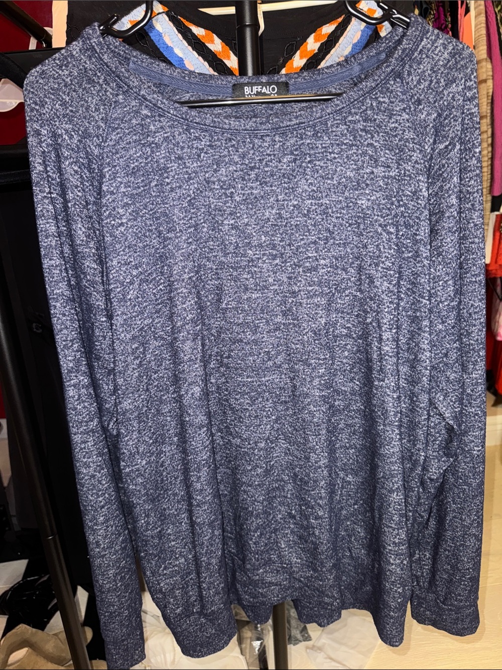 Buffalo David Bitton Oversized Heather Scoop Sweater